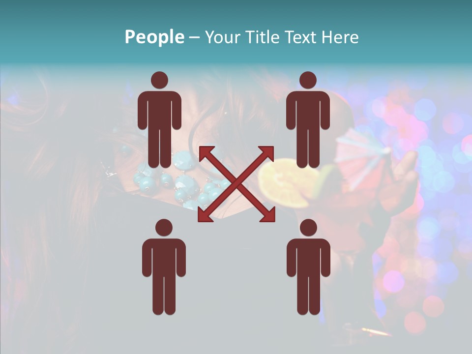 Gorgeous Lady Luxury PowerPoint Template