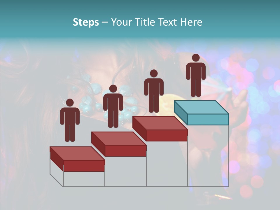 Gorgeous Lady Luxury PowerPoint Template