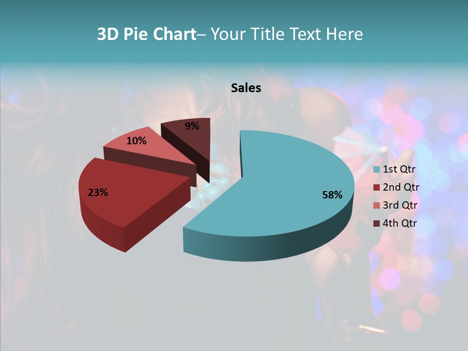 Gorgeous Lady Luxury PowerPoint Template