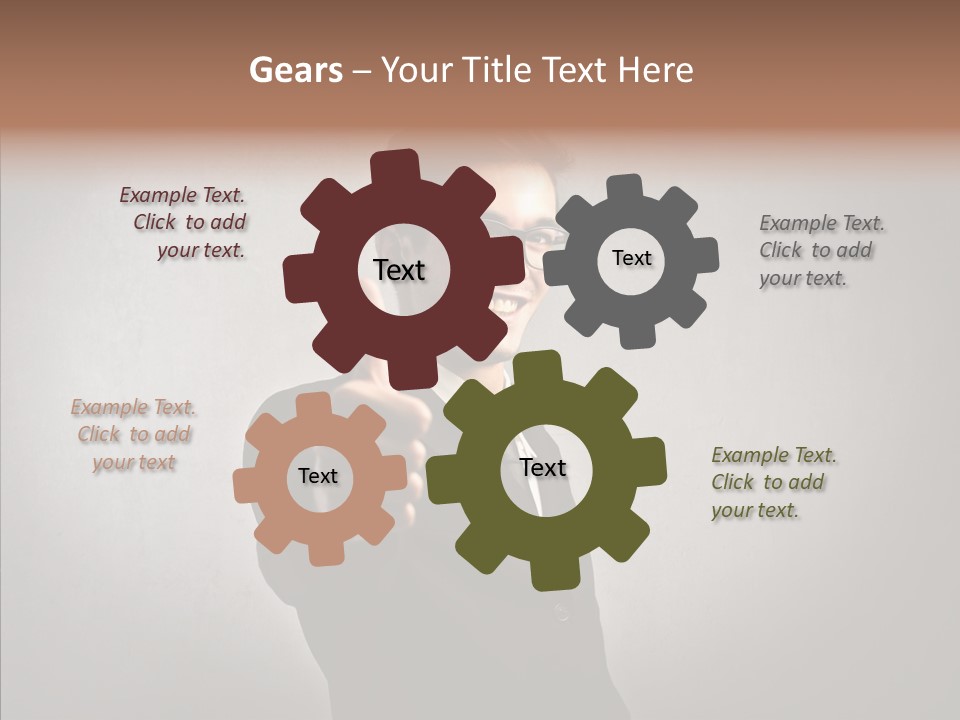 Business Businessman People PowerPoint Template