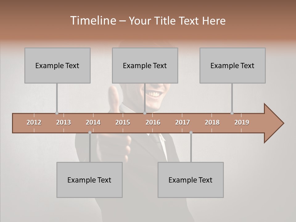 Business Businessman People PowerPoint Template