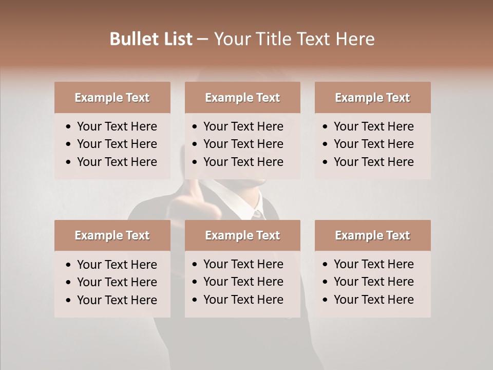 Business Businessman People PowerPoint Template