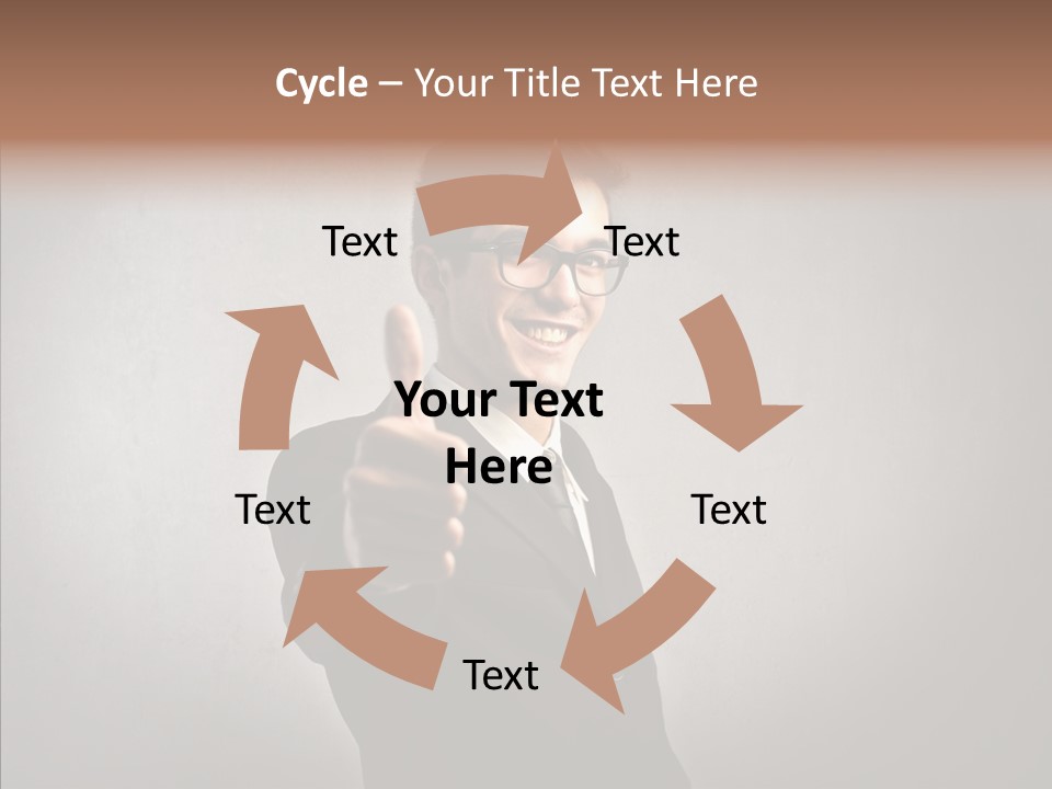 Business Businessman People PowerPoint Template