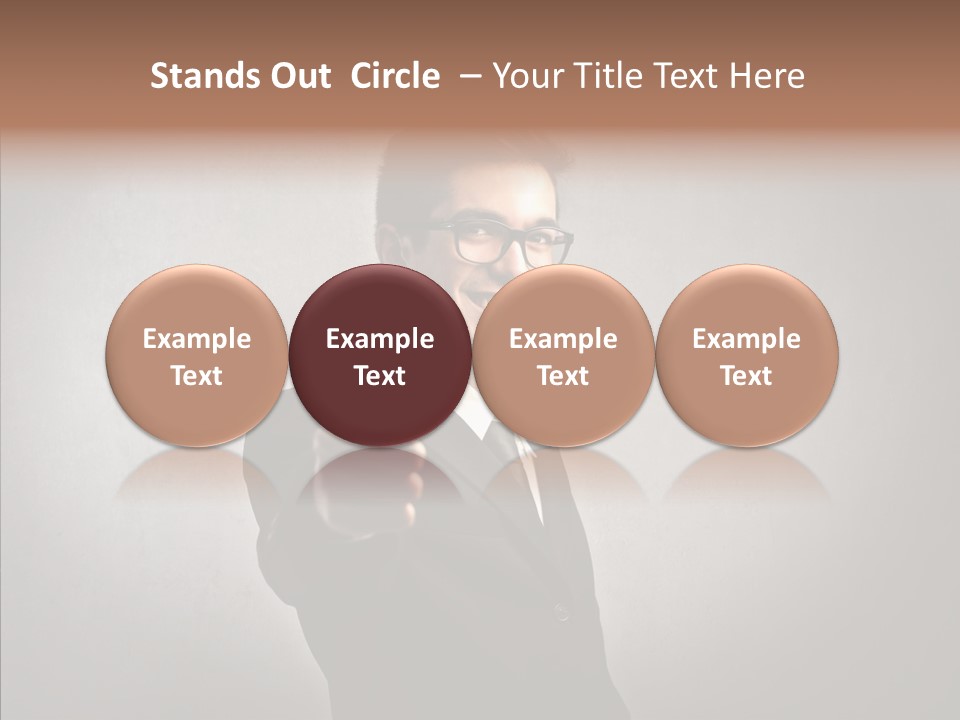 Business Businessman People PowerPoint Template