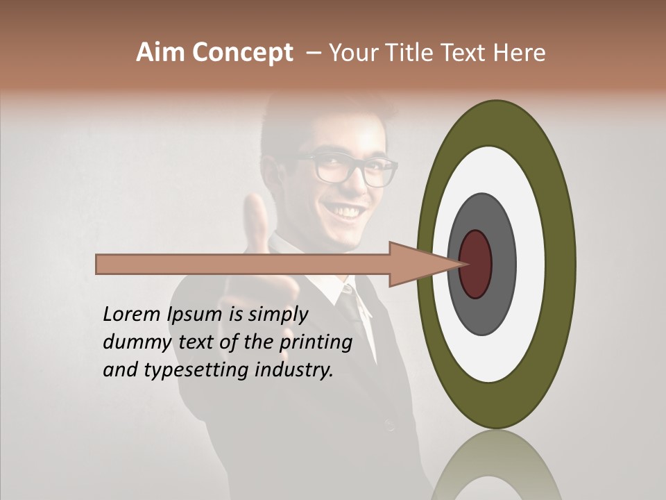 Business Businessman People PowerPoint Template