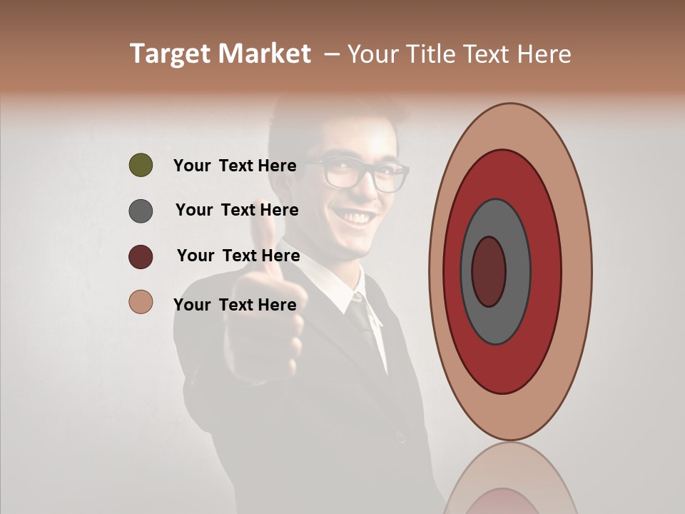 Business Businessman People PowerPoint Template