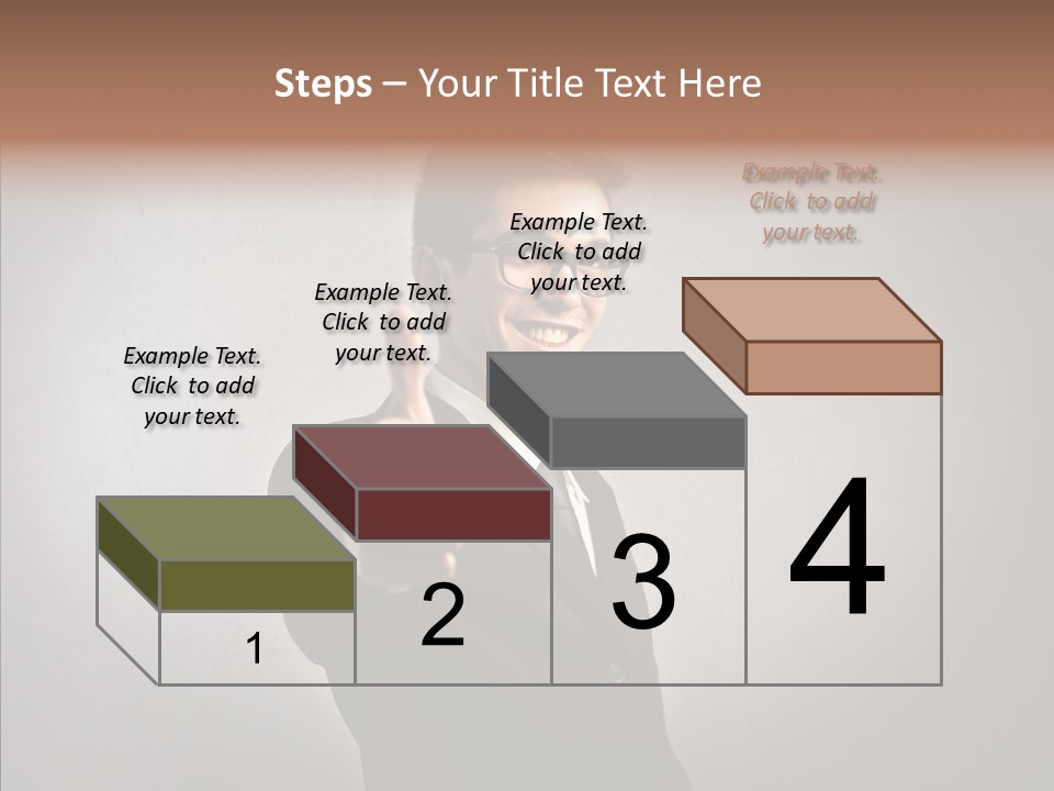 Business Businessman People PowerPoint Template