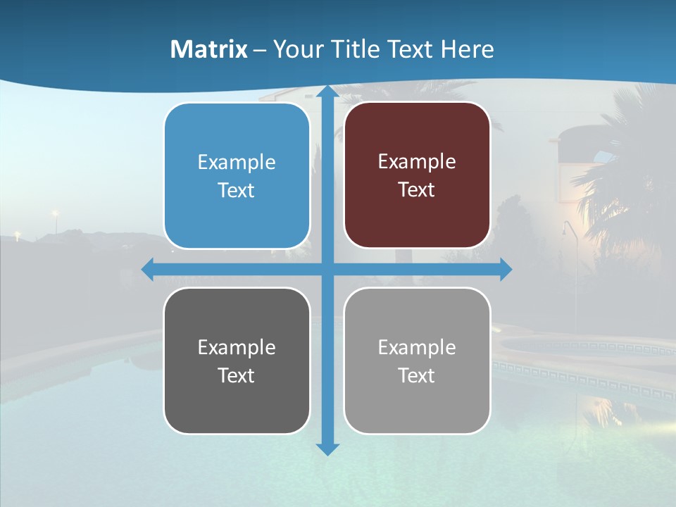Sun Garden Water PowerPoint Template
