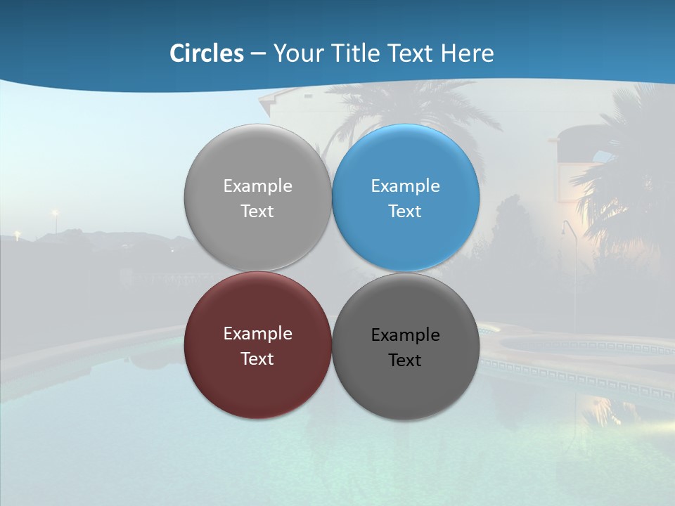 Sun Garden Water PowerPoint Template