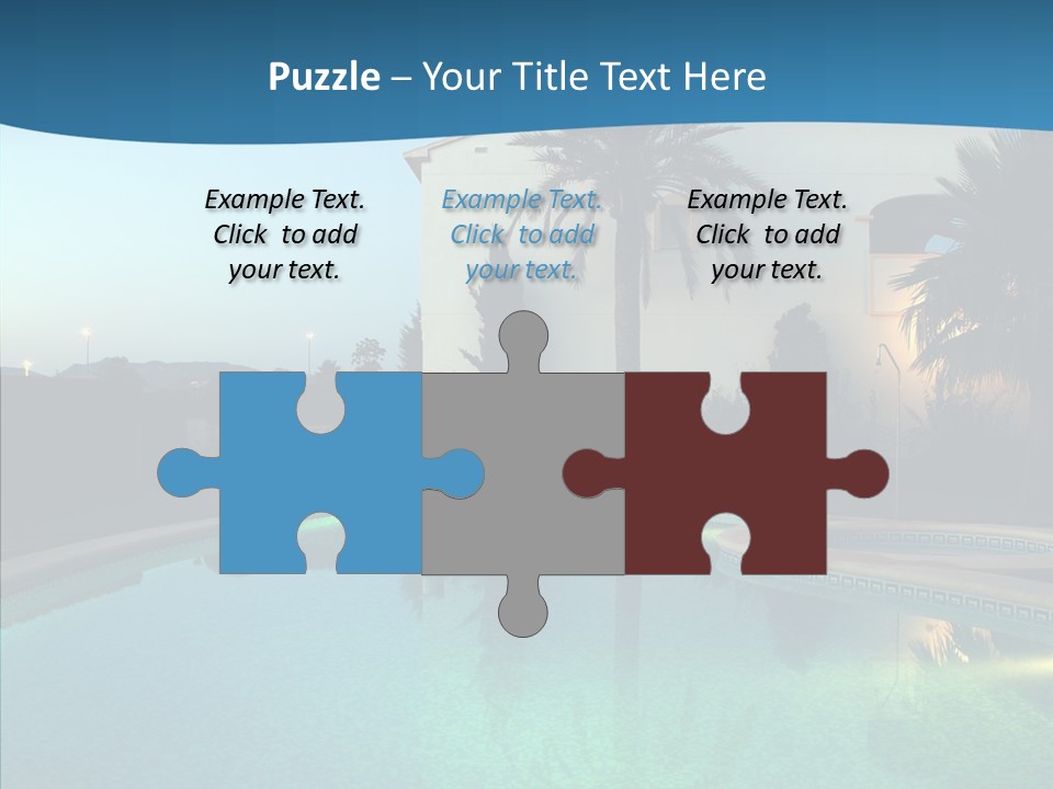 Sun Garden Water PowerPoint Template