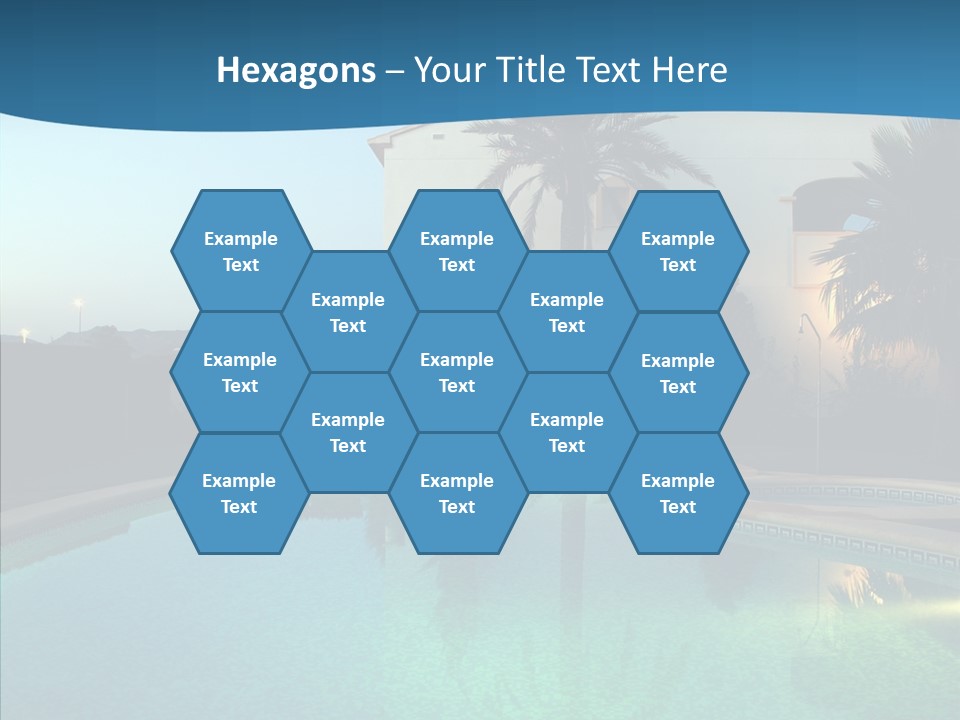 Sun Garden Water PowerPoint Template