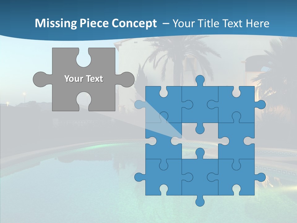 Sun Garden Water PowerPoint Template