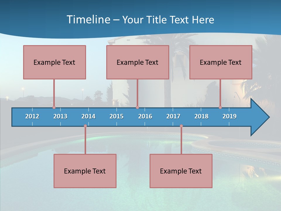 Sun Garden Water PowerPoint Template