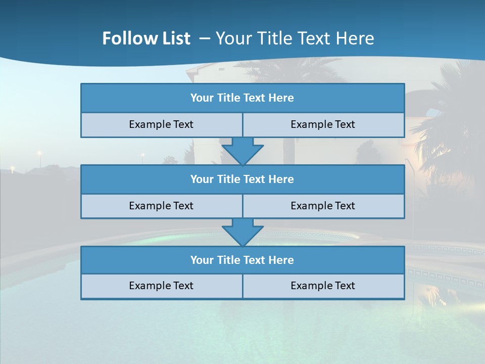 Sun Garden Water PowerPoint Template
