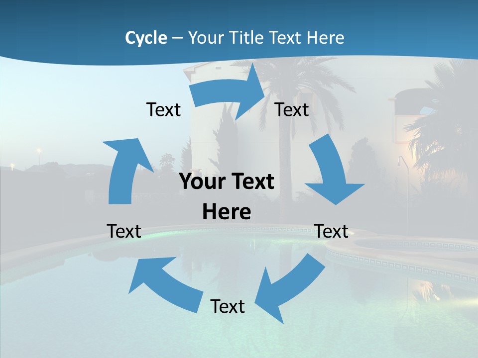 Sun Garden Water PowerPoint Template
