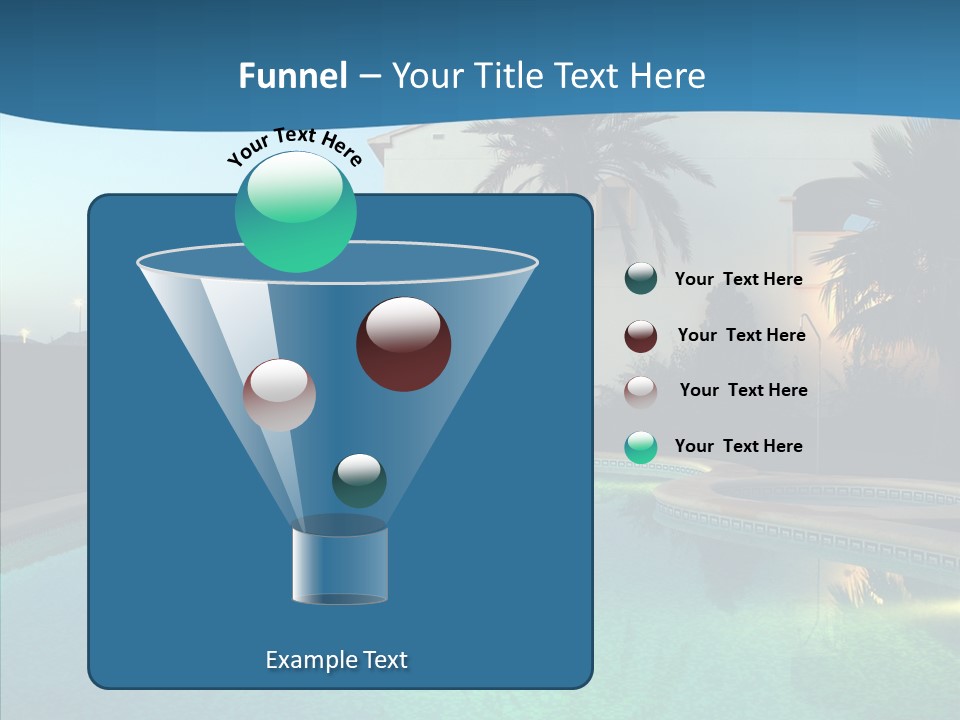 Sun Garden Water PowerPoint Template