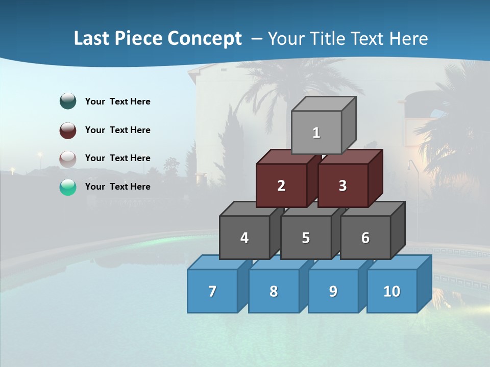 Sun Garden Water PowerPoint Template