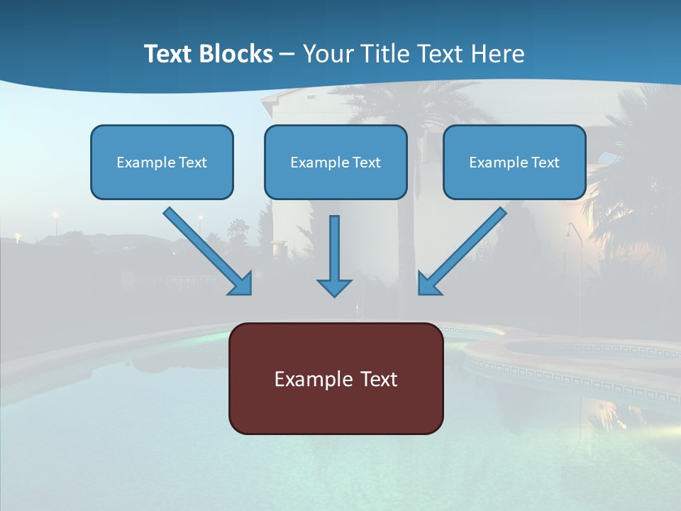 Sun Garden Water PowerPoint Template