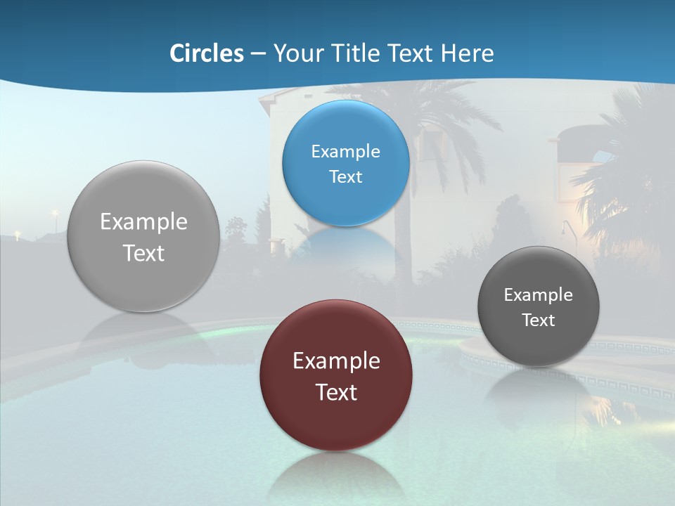 Sun Garden Water PowerPoint Template