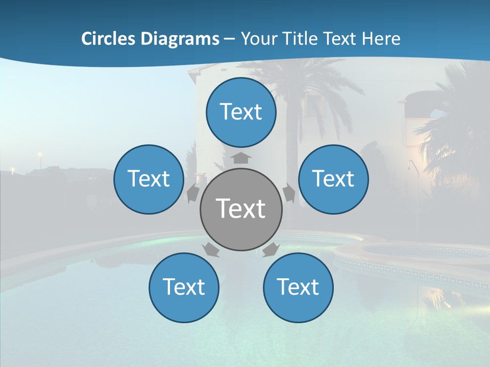 Sun Garden Water PowerPoint Template