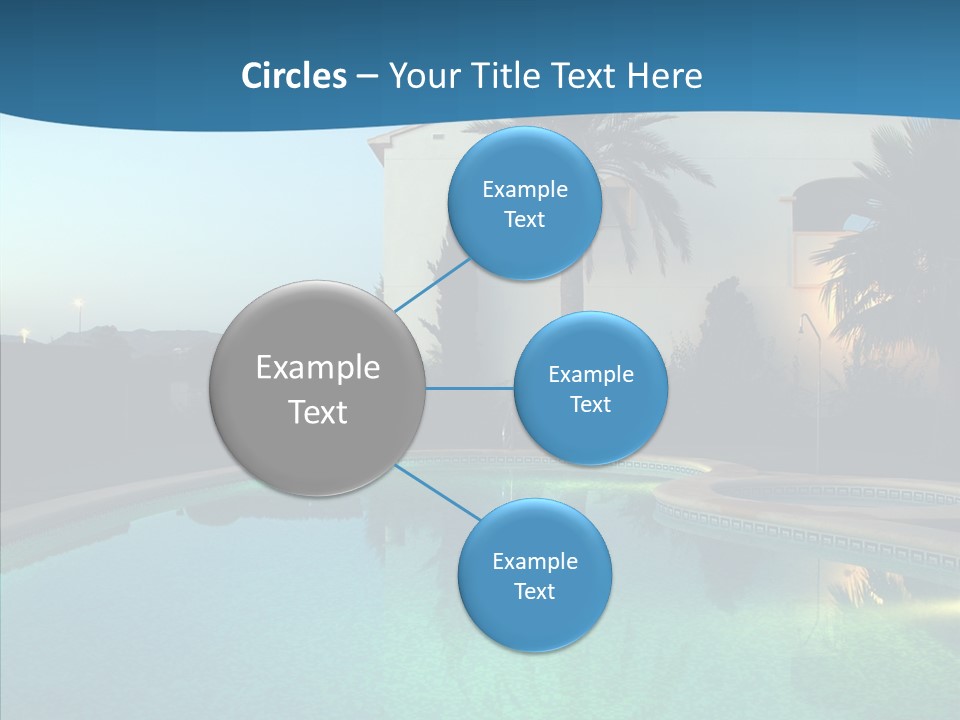 Sun Garden Water PowerPoint Template