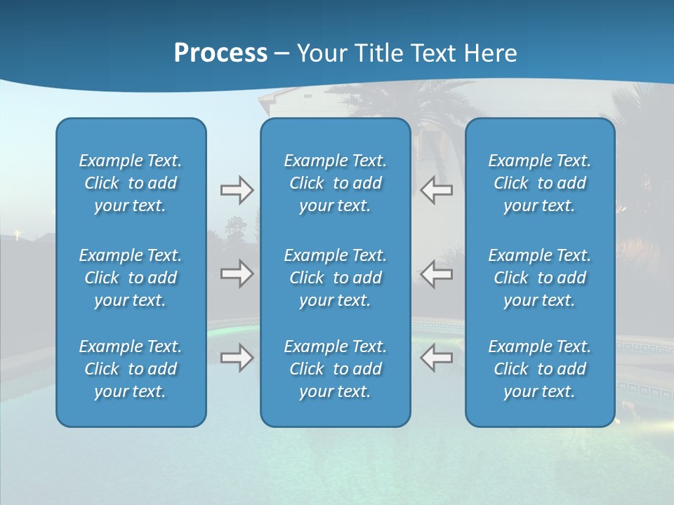 Sun Garden Water PowerPoint Template