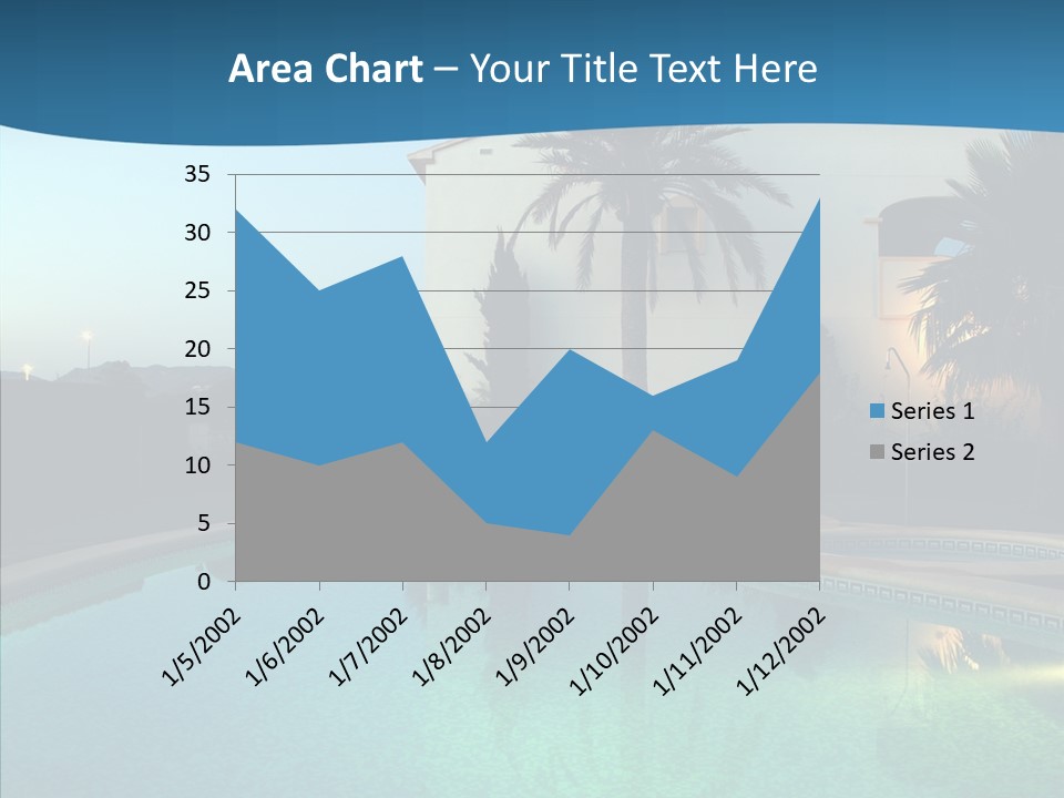 Sun Garden Water PowerPoint Template