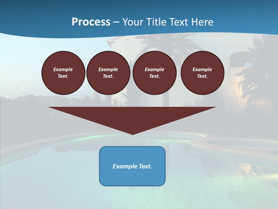 Sun Garden Water PowerPoint Template