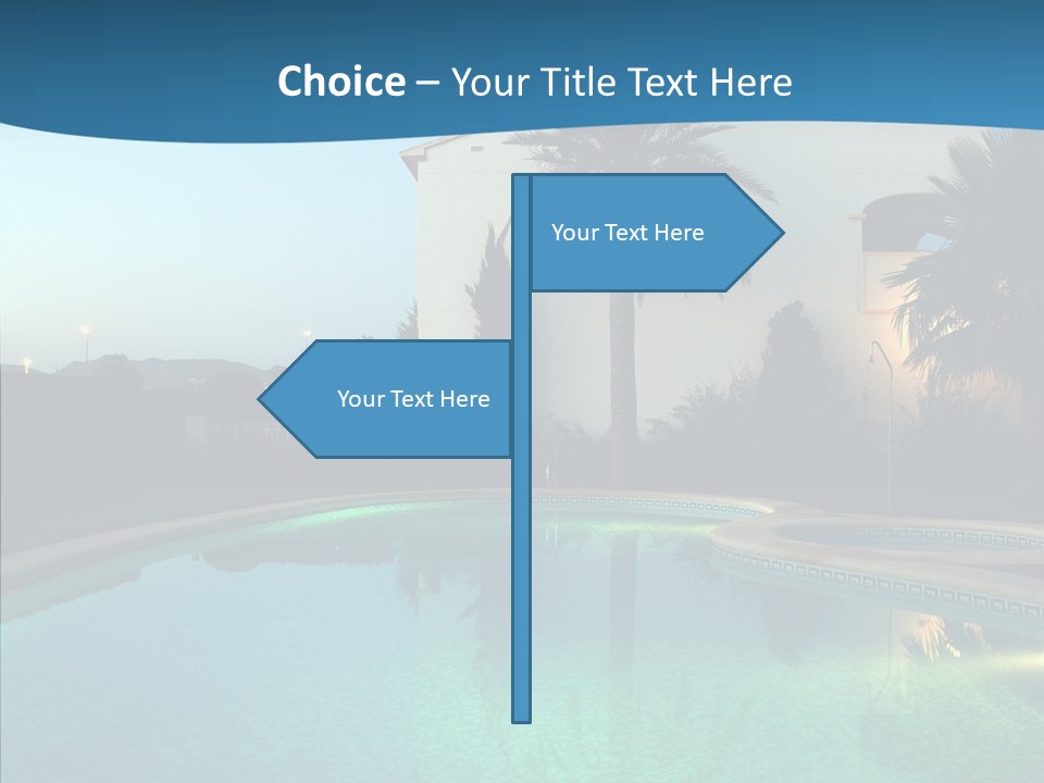 Sun Garden Water PowerPoint Template