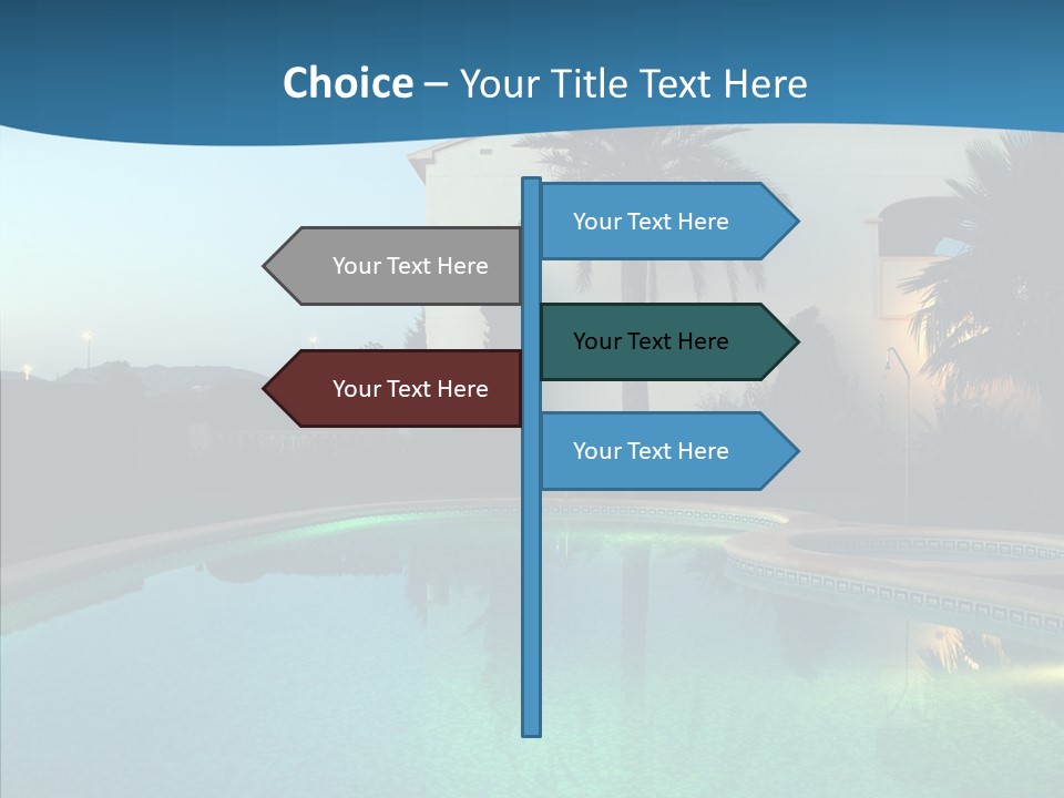 Sun Garden Water PowerPoint Template
