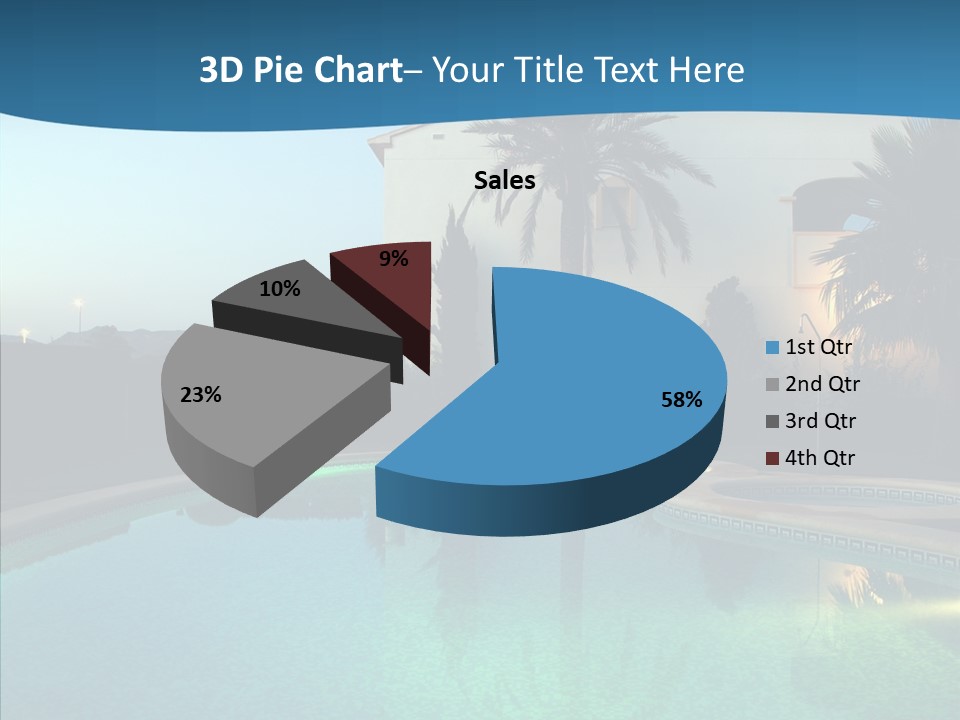 Sun Garden Water PowerPoint Template