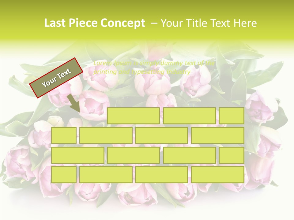 Bloom Isolated Blossom PowerPoint Template