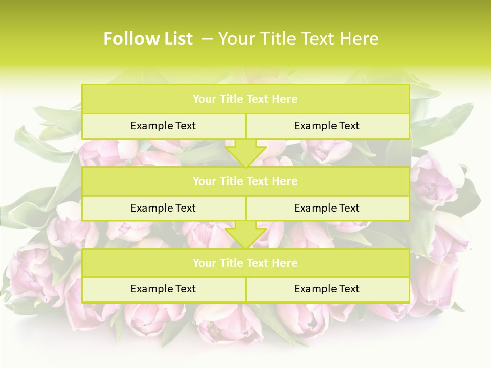 Bloom Isolated Blossom PowerPoint Template