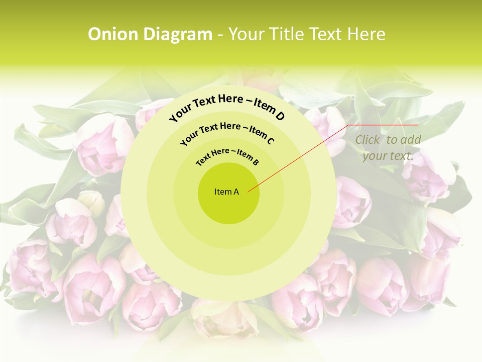 Bloom Isolated Blossom PowerPoint Template