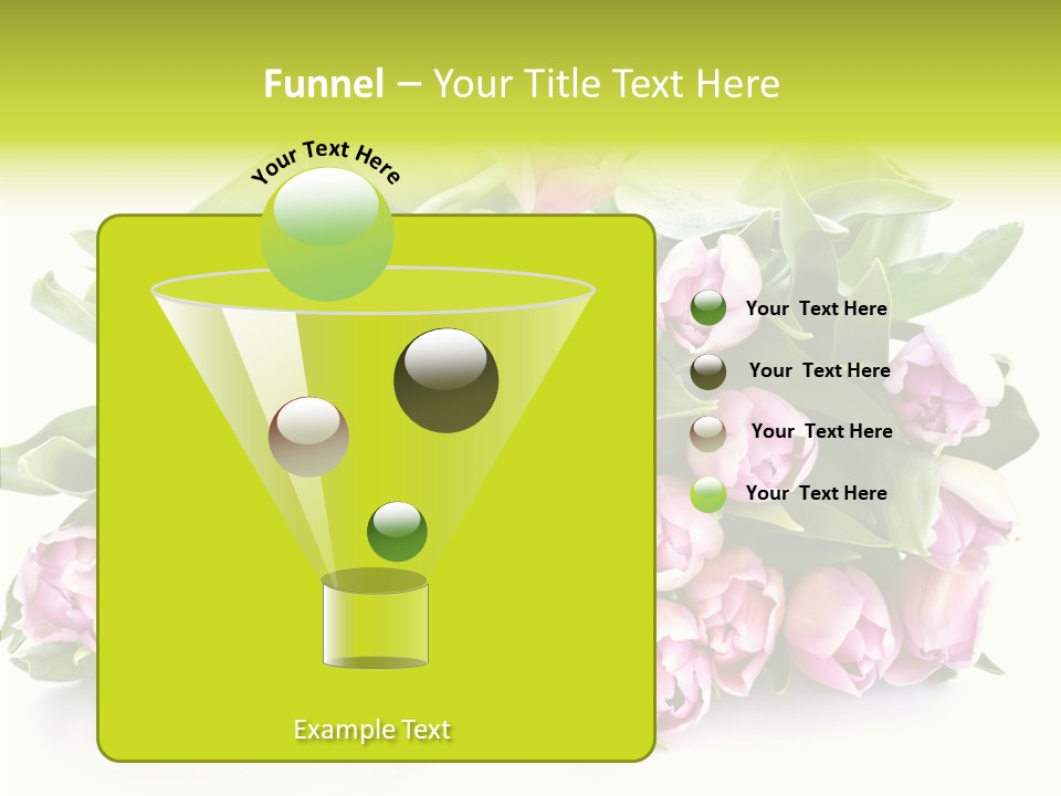 Bloom Isolated Blossom PowerPoint Template