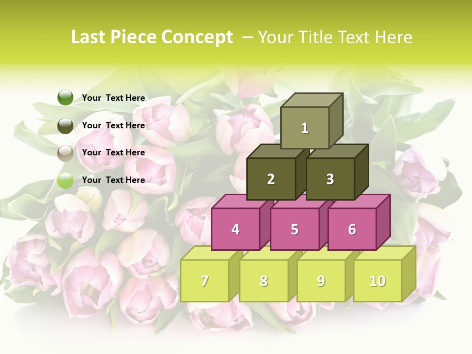 Bloom Isolated Blossom PowerPoint Template