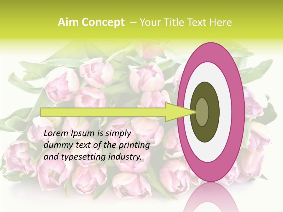 Bloom Isolated Blossom PowerPoint Template