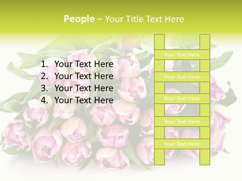 Bloom Isolated Blossom PowerPoint Template