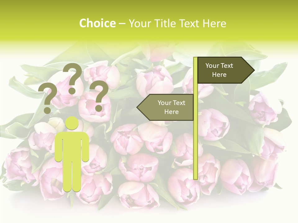 Bloom Isolated Blossom PowerPoint Template