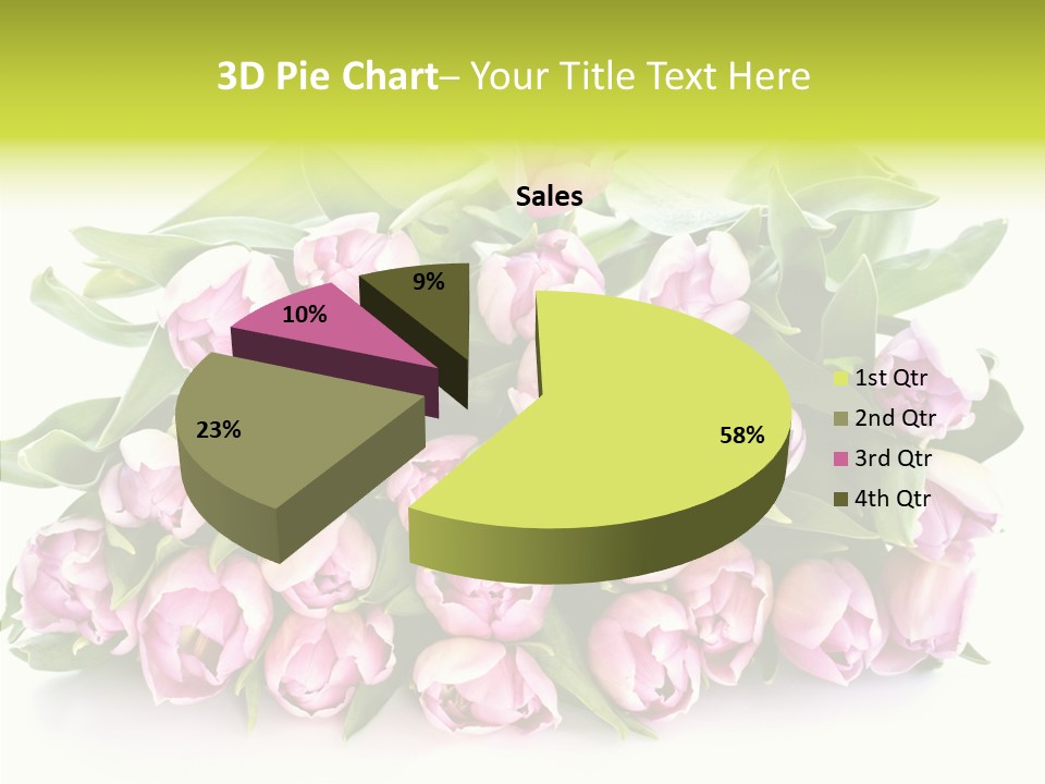 Bloom Isolated Blossom PowerPoint Template