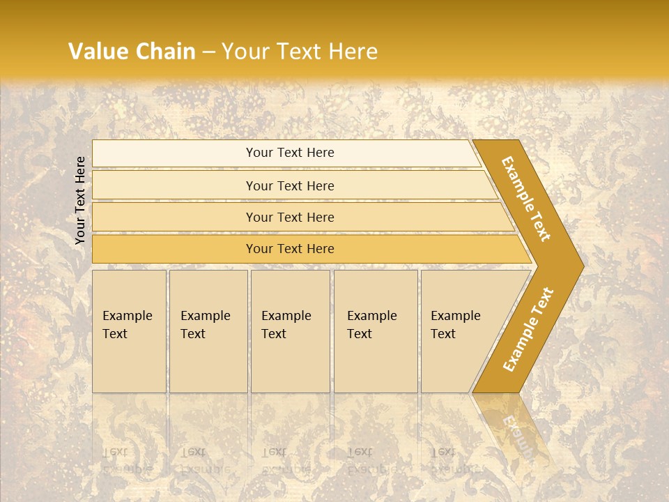 Wallpaper Ornament Texture PowerPoint Template