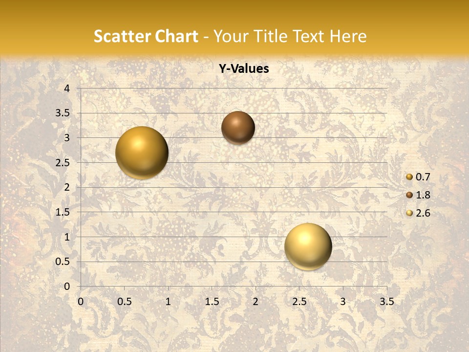 Wallpaper Ornament Texture PowerPoint Template