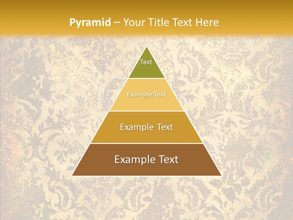 Wallpaper Ornament Texture PowerPoint Template