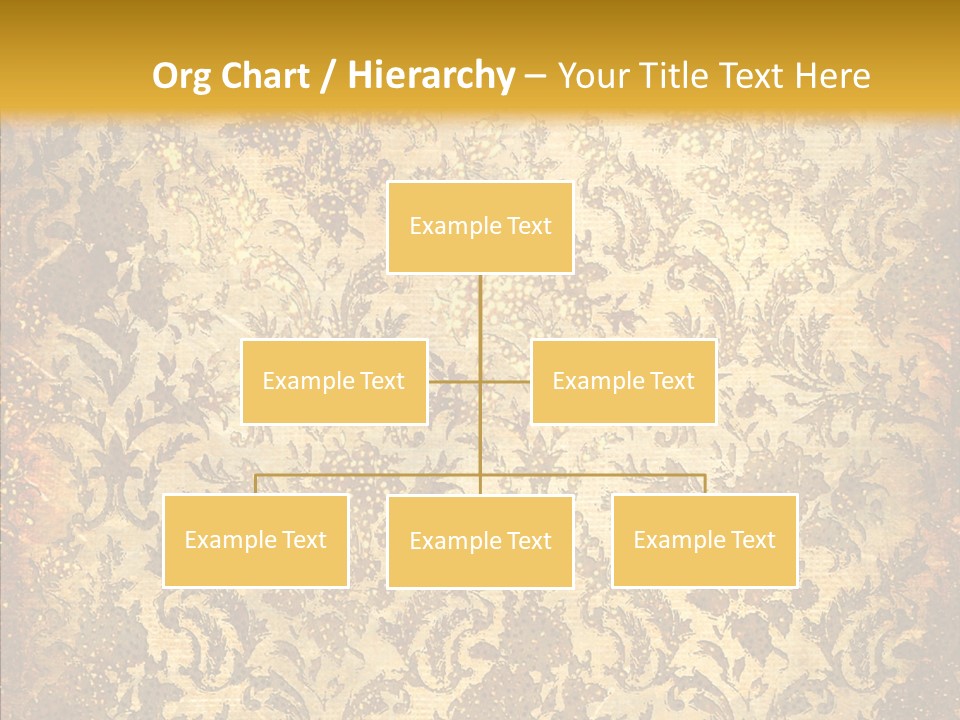 Wallpaper Ornament Texture PowerPoint Template