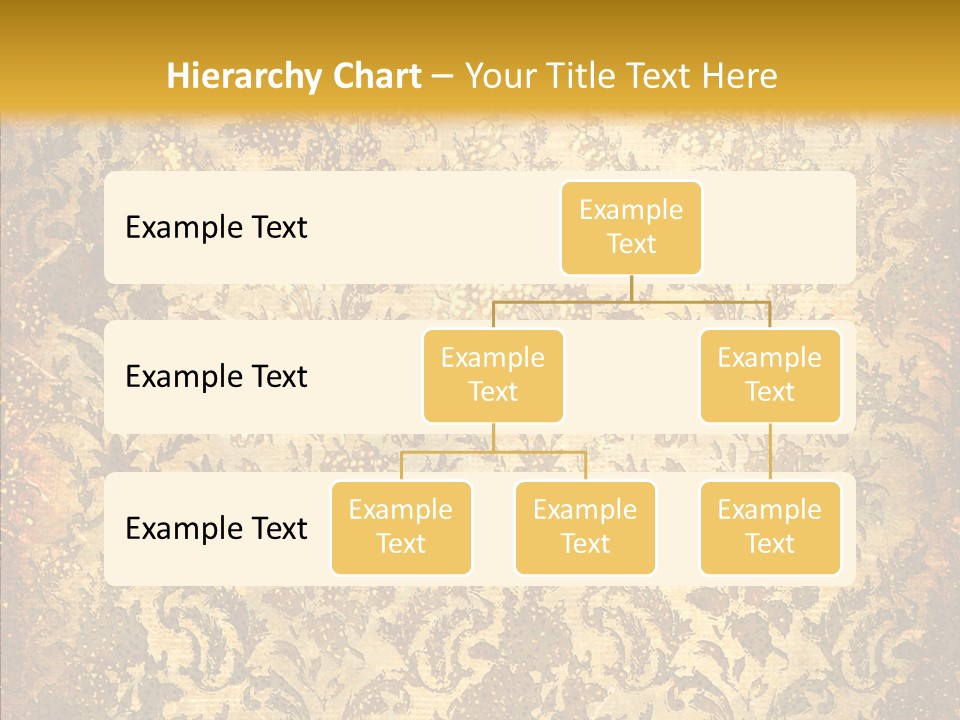 Wallpaper Ornament Texture PowerPoint Template
