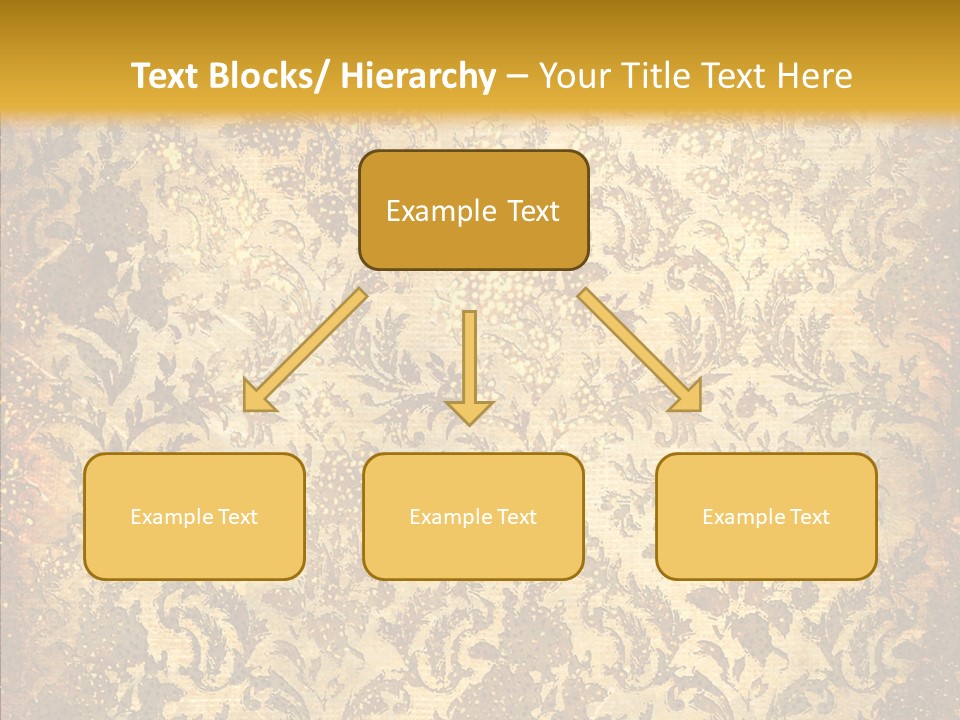 Wallpaper Ornament Texture PowerPoint Template