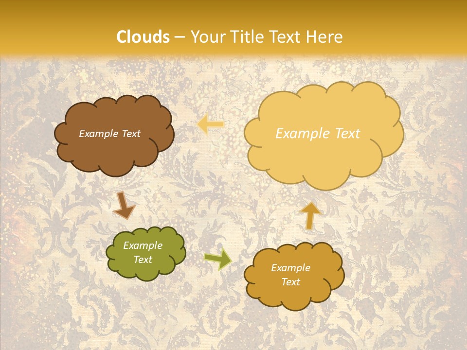 Wallpaper Ornament Texture PowerPoint Template