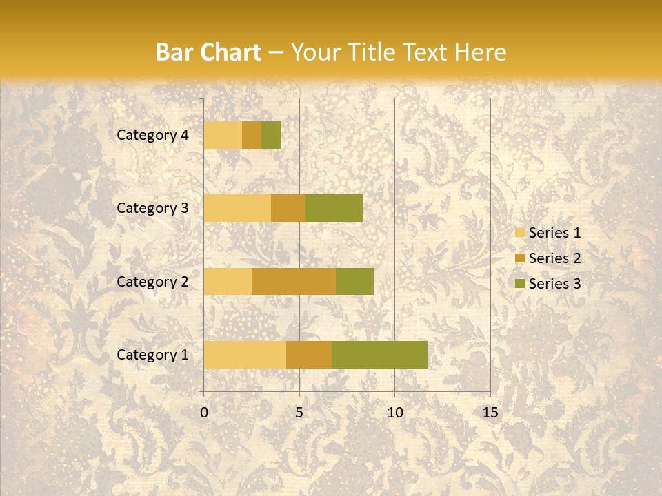 Wallpaper Ornament Texture PowerPoint Template