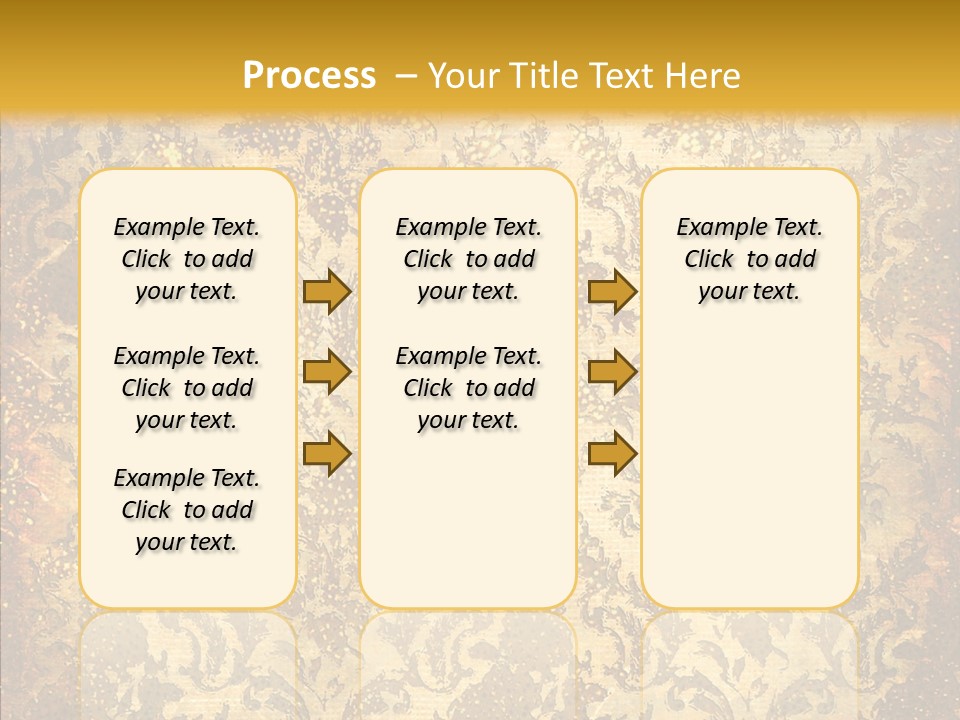 Wallpaper Ornament Texture PowerPoint Template