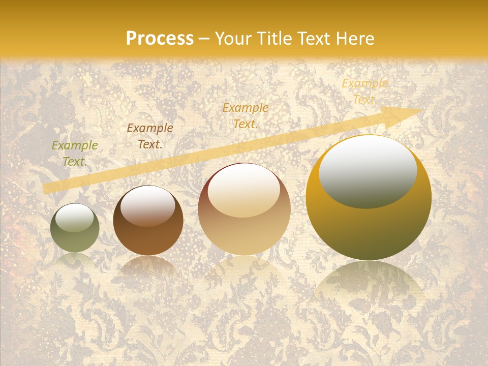 Wallpaper Ornament Texture PowerPoint Template